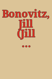 Bonovitz, Jill (Jill F.) :