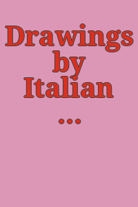 Drawings by Italian masters, 15th-19th centuries, from the collection of the Accademia Carrara of Bergamo. Exhibited in co-operation with the Istituto italiano di cultura at the Gallery of Modern Art, May 12-August 31, 1969.