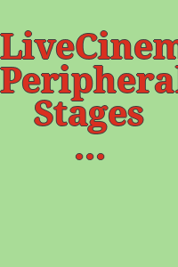 LiveCinema, Peripheral Stages : Mohamed Bourouissa and Tobias Zielony.
