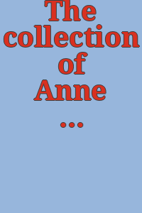 The collection of Anne H. & Frederick Vogel III : important early American furniture, English silver, needlework, and decorative arts, volume two.