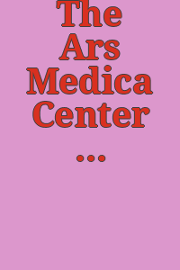 The Ars Medica Center : Philadelphia Museum of Art, 1969.