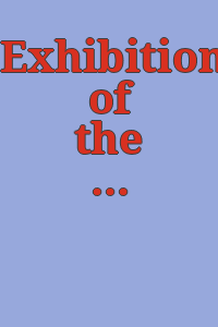 Exhibition of the art of the American Negro (1851 to 1940)/ Assembled by the American Negro Exposition. On view July 4 to September 2, 1940, Tanner Art Galleries, American Negro Exposition, Chicago, Illinois.