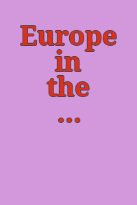 Europe in the seventies : aspects of recent art.