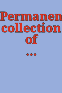 Permanent collection of paintings.: Check list.
