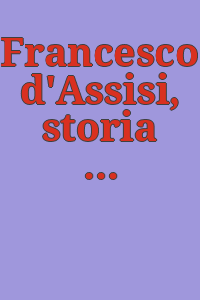 Francesco d'Assisi, storia e arte.