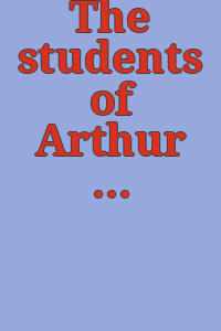 The students of Arthur B. Carles : [exhibition labels] / Bill Scott, guest curator.