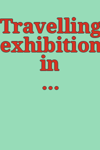 Travelling exhibition in Japan of graphic art.