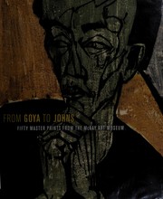 From Goya to Johns : fifty master prints from the McNay Art Museum / Lyle W. Williams.