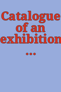 Catalogue of an exhibition of contemporary German graphic art; with an introduction by Martin Birnbaum; Buffalo, New York, February 8th-March 3d, 1913--