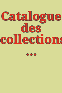 Catalogue des collections composant le Musée d'artillerie en 1889 / par L. Robert.