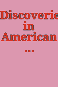 Discoveries in American folk art.