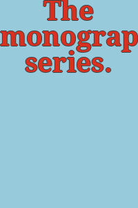 The monograph series.