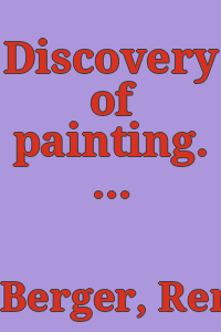 Discovery of painting. [Translated from the French by Richard James]