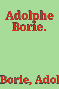 Adolphe Borie.