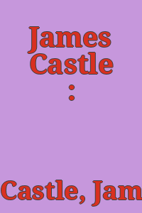 James Castle : books.