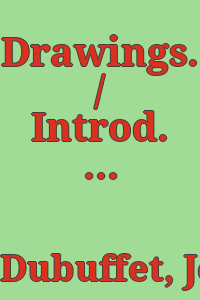 Drawings. / Introd. by Virginia Allen.