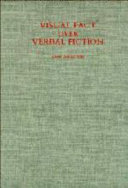 Visual fact over verbal fiction : a study of the Carracci and the criticism, theory, and practice of art in Renaissance and Baroque Italy / Carl Goldstein.
