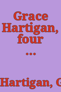 Grace Hartigan, four decades of painting : April 7-May 6, 1989, Kouros.