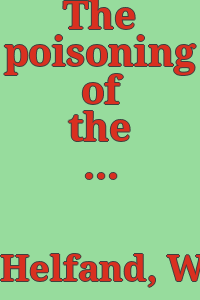 The poisoning of the sick at Jaffa / In Die vorträge der hauptversammlung in Paris ... der Internationalen Gesellschaft für Geschichte der Pharmazie, 24.-29. September, 1973. Band 42 ; [Translation, reprint].