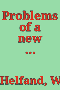 Problems of a new medical and pharmaceutical print collection / by William H. Helfand ; In Acta Congressus Internationalis Historiae Pharmaciae, Pragae, [1971], p. 143-55.