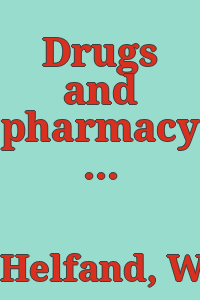 Drugs and pharmacy in prints.