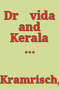 Drāvida and Kerala in the art of Travancore.