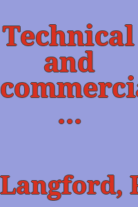 Technical and commercial dictionary, edited by R.A. Langford and R.W. Aeberhard.