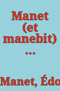 Manet (et manebit) : 30 acqueforti originali di Edouard Manet (1832-1883).