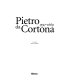 Pietro da Cortona : 1597-1669 / a cura di Anna Lo Bianco.