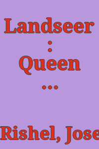 Landseer : Queen Victoria's favorite painter copied in America.