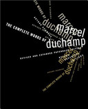 The complete works of Marcel Duchamp / by Arturo Schwarz.