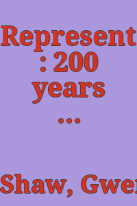 Represent : 200 years of African American art in the Philadelphia Museum of Art / Gwendolyn DuBois Shaw, consulting curator; introductory essay by Richard J. Powell.