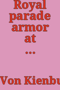 Royal parade armor at Madrid ...